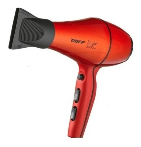 Secador De Cabelo Taiff Style Pro Vermelho 127v