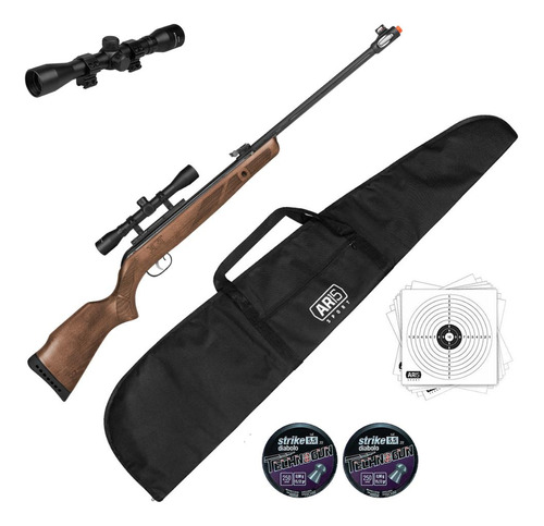 Carabina Profissional 5.5 Gamo Hunter 440-as Igt Gás Luneta