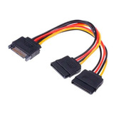 Adaptador Cable Divisor Sata A Doble Sata Conector Splitter