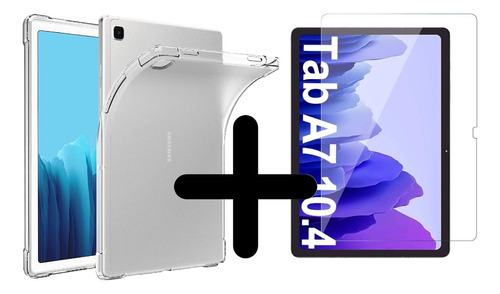 Funda Para Tablet Samsung Galaxy A7 De 10.4 Pulgadas +vidrio