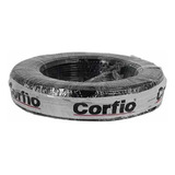 Cabo Fio Flexível Elétrico Preto 4mm 750v Rolo 100m Corfio