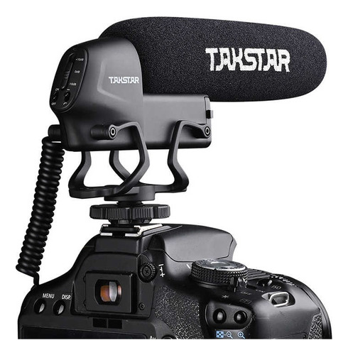 Microfono Takstar Sgc-600 Direccionable Con Funda Antiviento