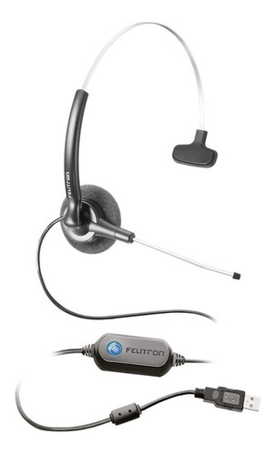 Headset Usb Felitron - Stile Compact Voip Slim