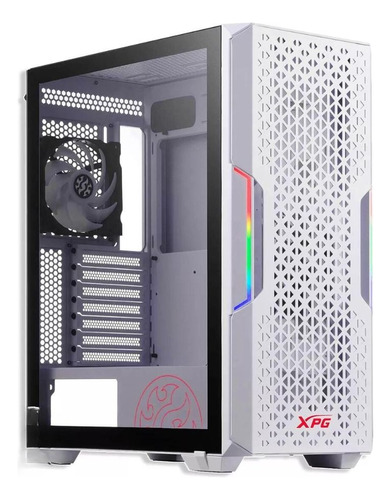 Caja Chasis Gamer Atx Xpg Starker Air Blanca Argb Vidrio Tem