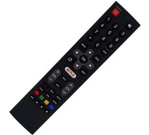 Controle Remoto Tv Philco 4k Netflix Ptv55u21dswnt Envio Ime