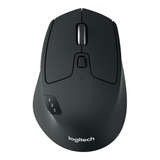 Mouse Logitech  Triathlon M720 Negro