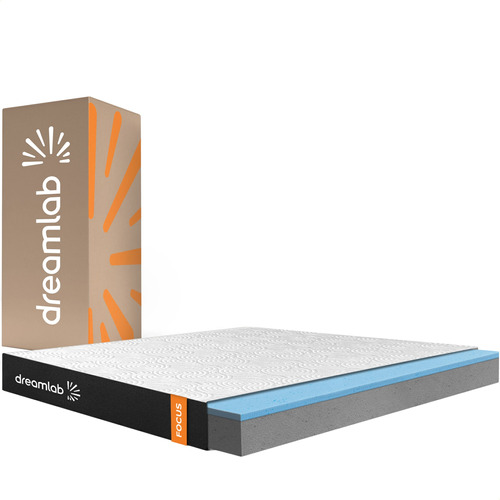 Colchón King Size Memory Foam Dreamlab Focus