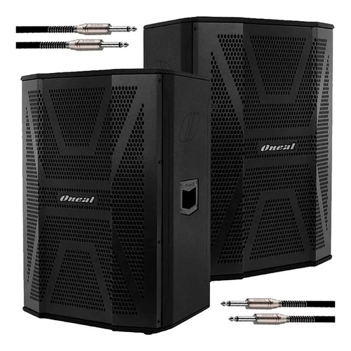 2 Caixa Profissional Oneal Amplificada Opb-1415x 110v/220v