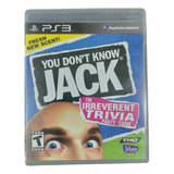 You Don't Know Jack? Juego Original Ps3 