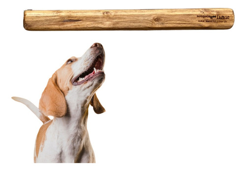 Amicus Brinquedo Cachorro Pet Mordedor G Sustentável Wood 30cm
