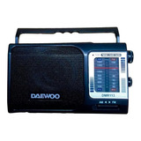 Radio Dual Daewoo Am Fm 220v O Pilas Antena Telescopica