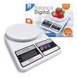 Balança Digital De Cozinha 10kg Para Dieta E Alimentação