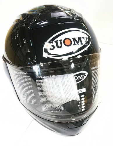 Casco  Suomy Booster Negro Talle S