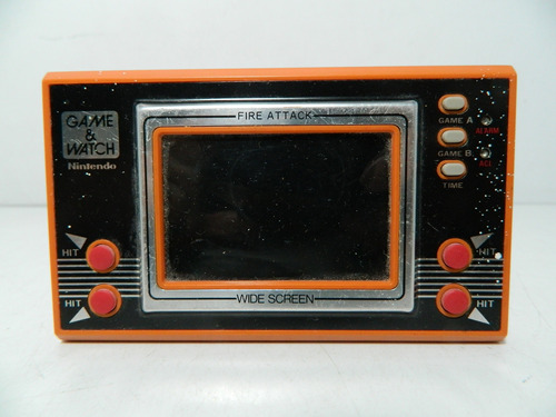 Nintendo Game & Watch Fire Attack C/ Defeito - Leia Anuncio