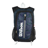 Mochila Wilson Running Trekking Bici Liviana Gym Correr Color Azul Oscuro