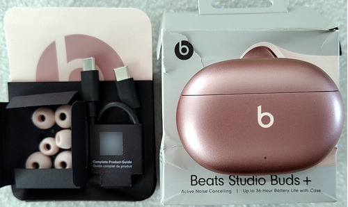 Beats Studio Buds Plus Rosa Cósmico,reducción De Ruido,36 Hr