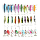 Pack 30 Señuelos De Pesca, Anzuelo, Rapala