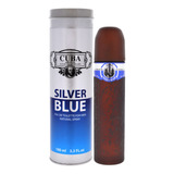 Cuba Silver Blue De Cuba Para Hombre, Spray Edt De 3.3 Onzas