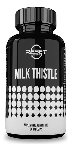 Reset Nutrition | Milk Thistle Complex 450 Mg | Presión Alta | Hipertensión | Cardo Mariano | 60 Tabletas