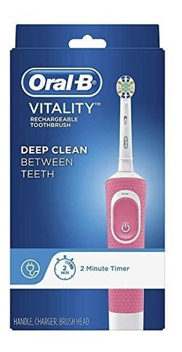 Cepillo Dientes Electrico Rosa Oral-b Vitality Importado