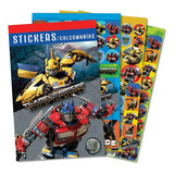 Block De Stickers Transformers Granmark - 250 Calcomanias