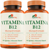 4 Meses Vitamina B12 553mg 120 Caps Vegetal Metilcobalamina