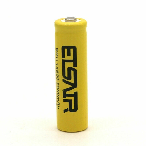 Pila Recargable Aa 2800mah 14500 3.7v Li-on Linterna 14x50mm