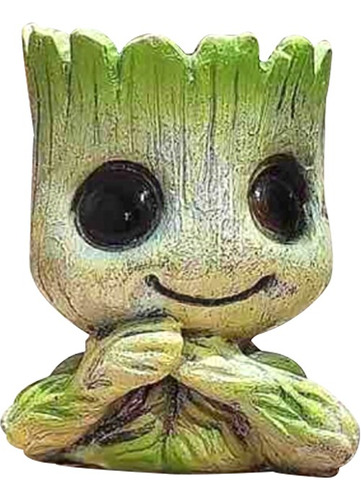 Macetero De Cerámica Diseño Baby Groot 12cm