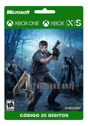 Resident Evil 4 Standard Xbox Series X/s E One - 25 Dígitos