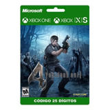 Resident Evil 4 Standard Xbox Series X/s E One - 25 Dígitos