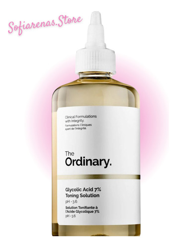 Acido Glicólico 7% The Ordinary - mL a $114300