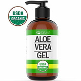 Organic Aloe Vera Gel Alivio Quemaduras De Sol - Certified O