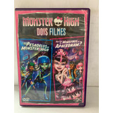 Monster High Dois Filmes Dvd Original Usado Dublado