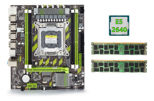 Placa Base X79+cpu E5 2640 Y 2 X 8 Gb De Ram Ddr3 1600 Mhz