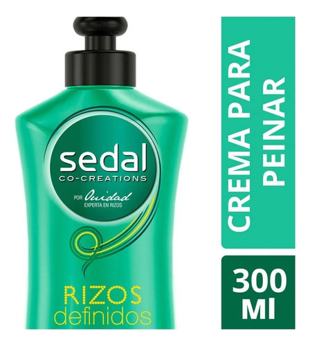 Sedal Crema De Peinar Rizos Definidos 300 Ml