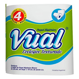 Papel Higienico Vual Ecologico 30m 4 Unid