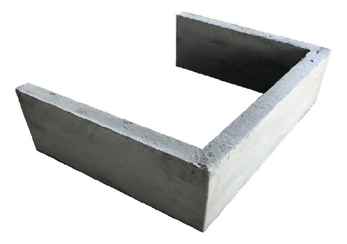 Módulo Concreto Para Churrasqueira Predial Pré-moldada 65cm 