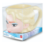 Taza Tazon Frozen Elsa Disney Original Con Caja 320ml