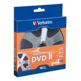 Dvd-r Verbatim Digital Movie 10pz