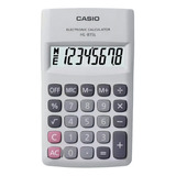 Calculadora Portátil Casio Hl-815l-we, 8 Dígitos, Color Blanco