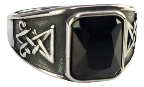 Anillo Sigilo Baphomet Delgado Sello Satanás Acero Inoxidabl | MercadoLibre