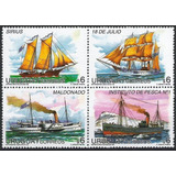Barcos Antiguos - Uruguay - Serie Mint