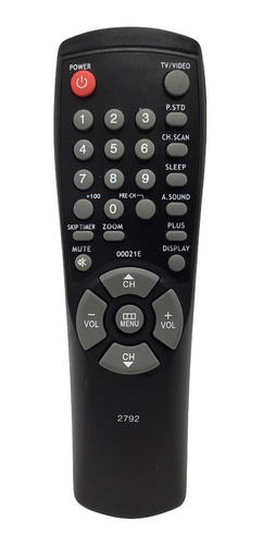 Control Remoto 00021e Para Tv Telefunken General Electric 