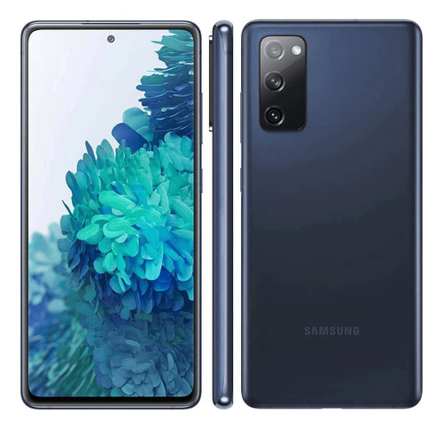 Samsung Galaxy S20 Fe 128gb Azul Usado Com Marcas