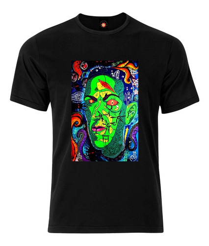 Remera Estampada Varios Diseños Lovecraft Psicodelico