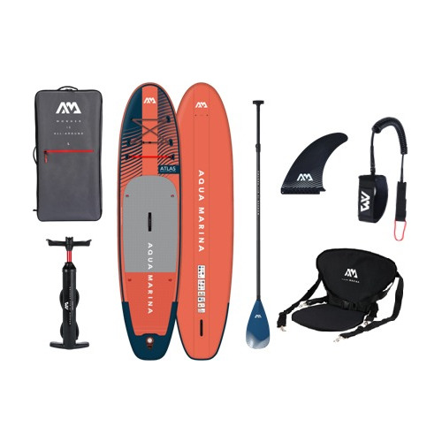 Tabla Stand Up Paddle Inflable Aquamarina Atlas Con Asiento