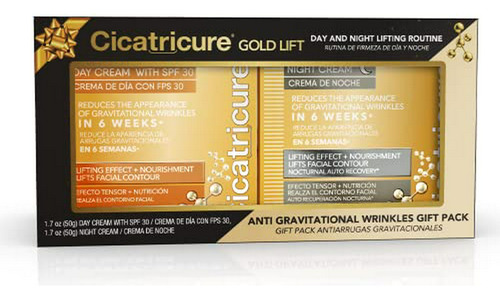 Pack De Regalo Cicatricure Gold Lift Antiarrugas Día Y Noche