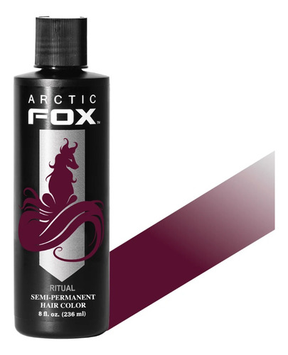 Tinte Ritual Arctic Fox 8oz Color Rojo Manic Panic 