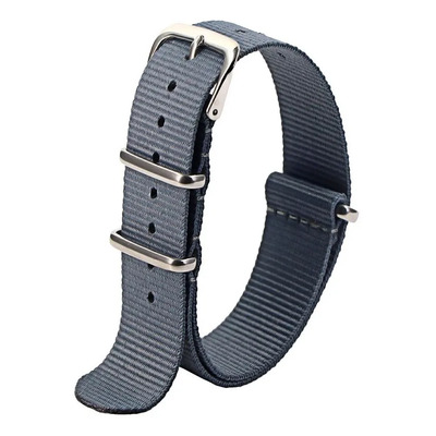Extensible Correa Delgada Nato Nylon 18mm 20mm 22mm 24mm Gris 1.8 Cm | MercadoLibre