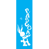 Stencil Coelho Pascoa 10x30 Opa 1894